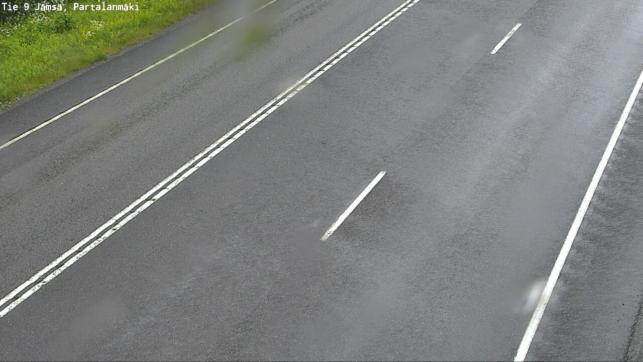 Weather Camera Image Väg 9 Jämsä, Partalanmäki, Jämsä, Keski-Suomi