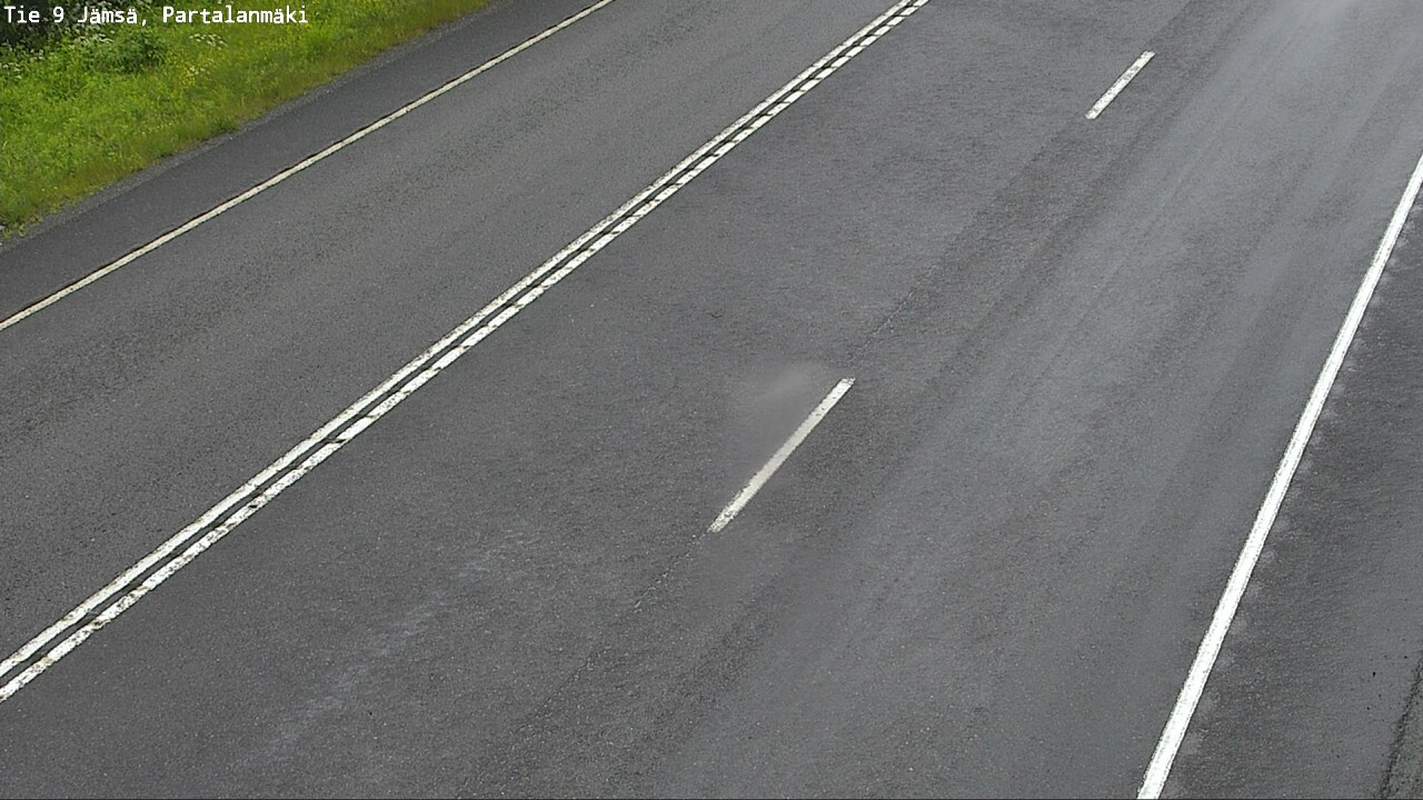 Weather Camera Image Väg 9 Jämsä, Partalanmäki, Jämsä, Keski-Suomi