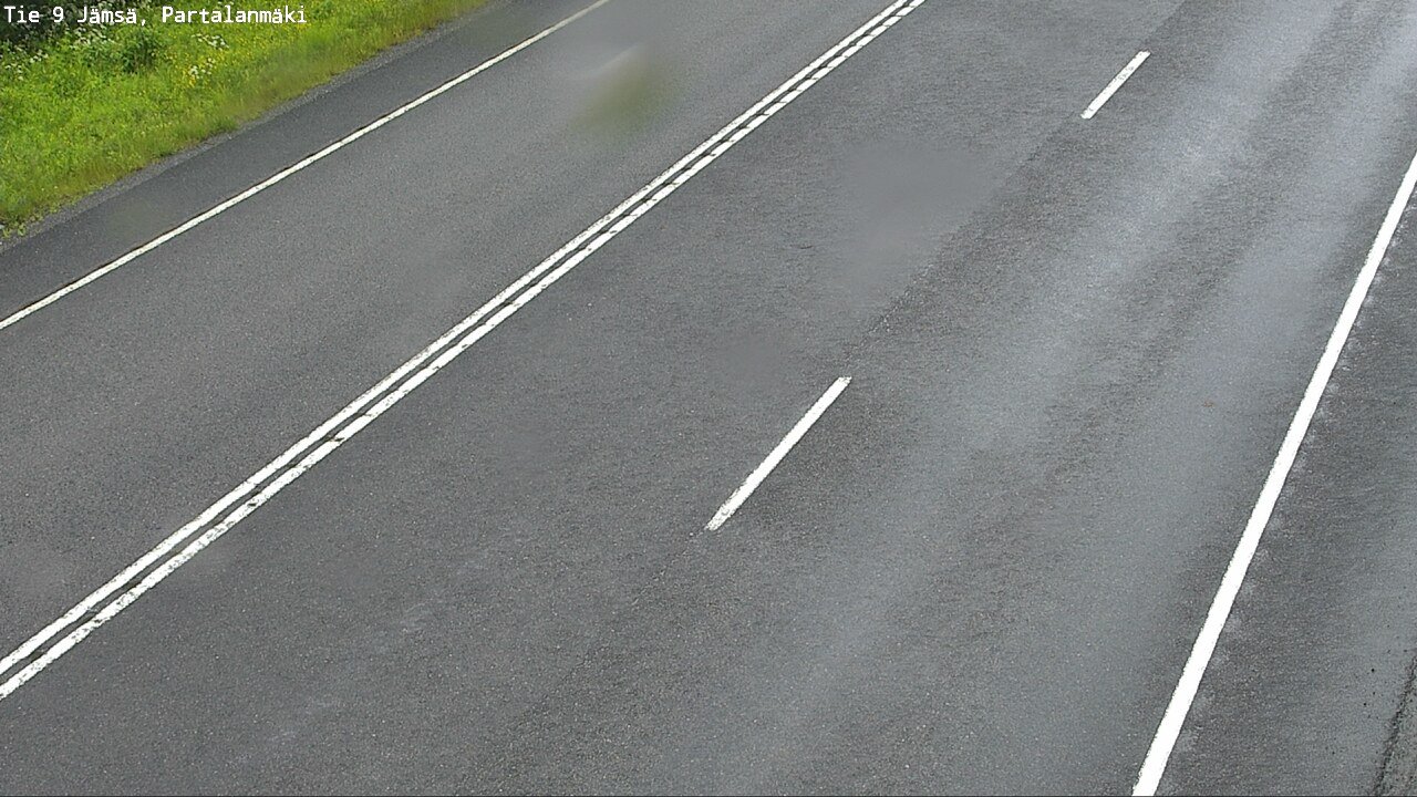 Weather Camera Image Road 9 Jämsä, Partalanmäki, Jämsä, Keski-Suomi