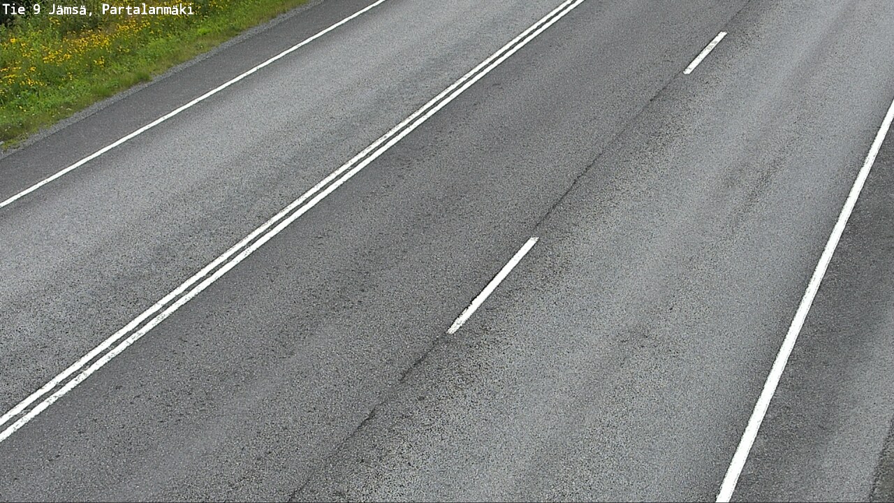 Weather Camera Image Road 9 Jämsä, Partalanmäki, Jämsä, Keski-Suomi