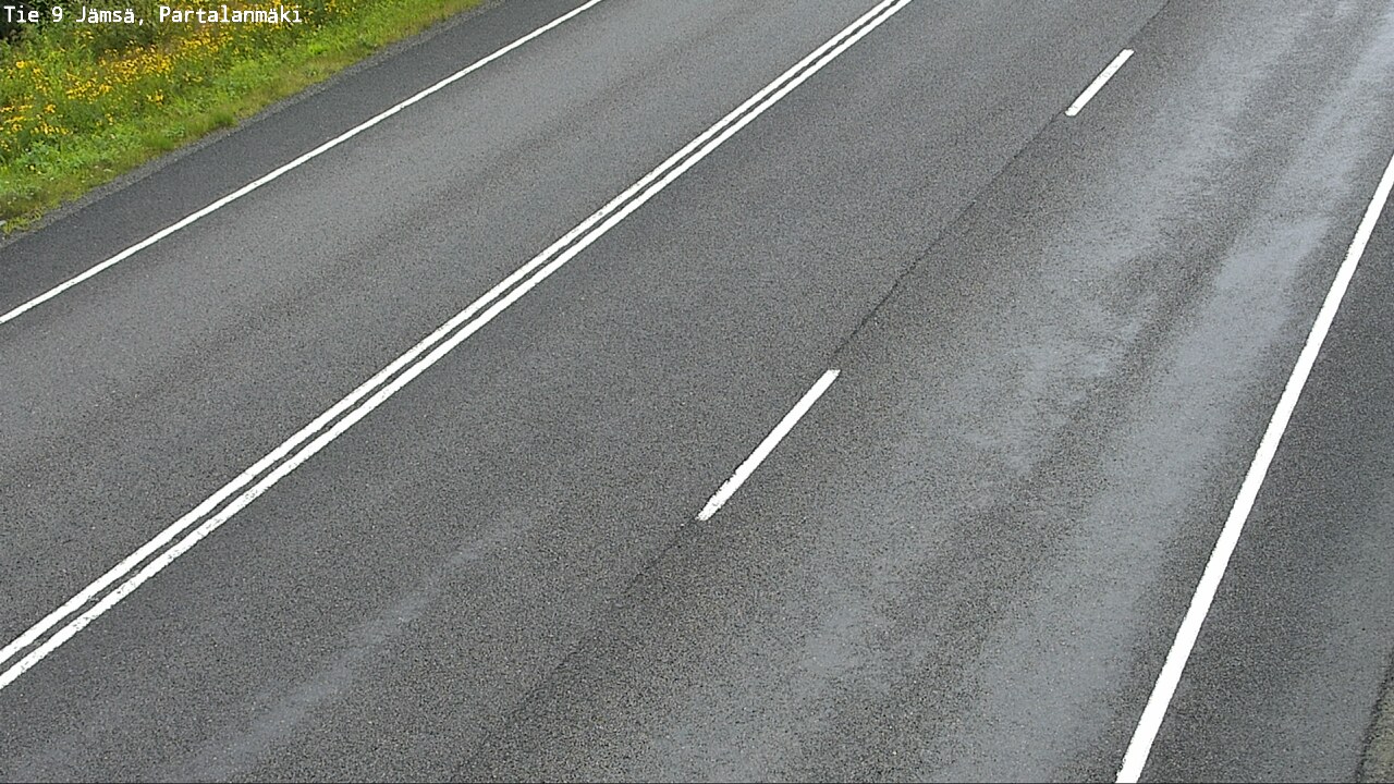 Weather Camera Image Road 9 Jämsä, Partalanmäki, Jämsä, Keski-Suomi