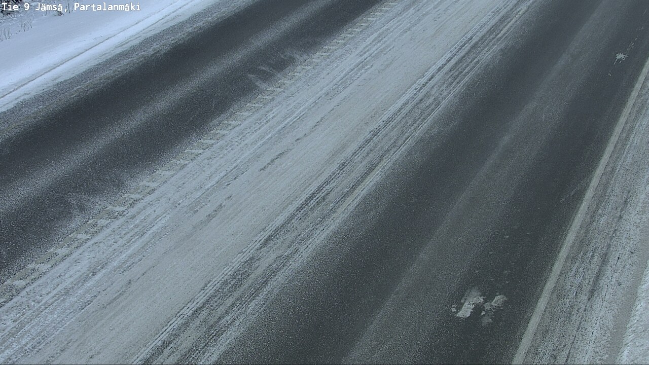 Weather Camera Image Road 9 Jämsä, Partalanmäki, Jämsä, Keski-Suomi