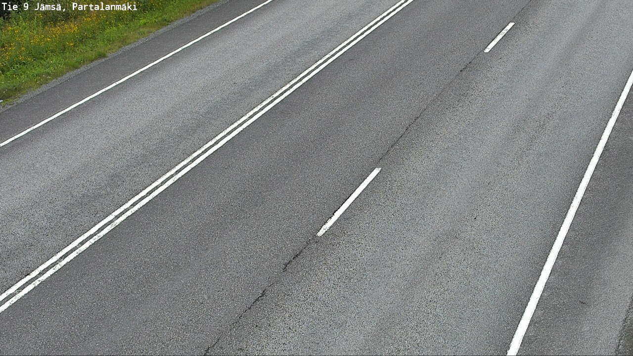 Weather Camera Image Road 9 Jämsä, Partalanmäki, Jämsä, Keski-Suomi