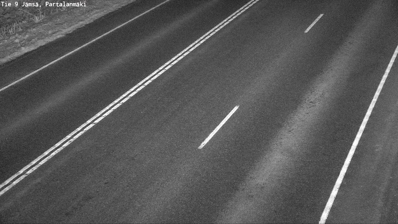 Weather Camera Image Väg 9 Jämsä, Partalanmäki, Jämsä, Keski-Suomi