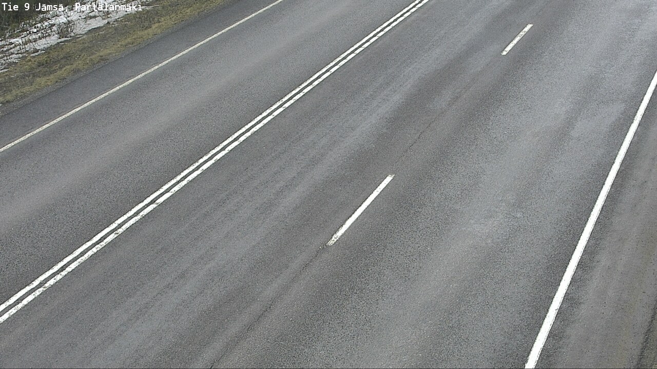 Weather Camera Image Road 9 Jämsä, Partalanmäki, Jämsä, Keski-Suomi