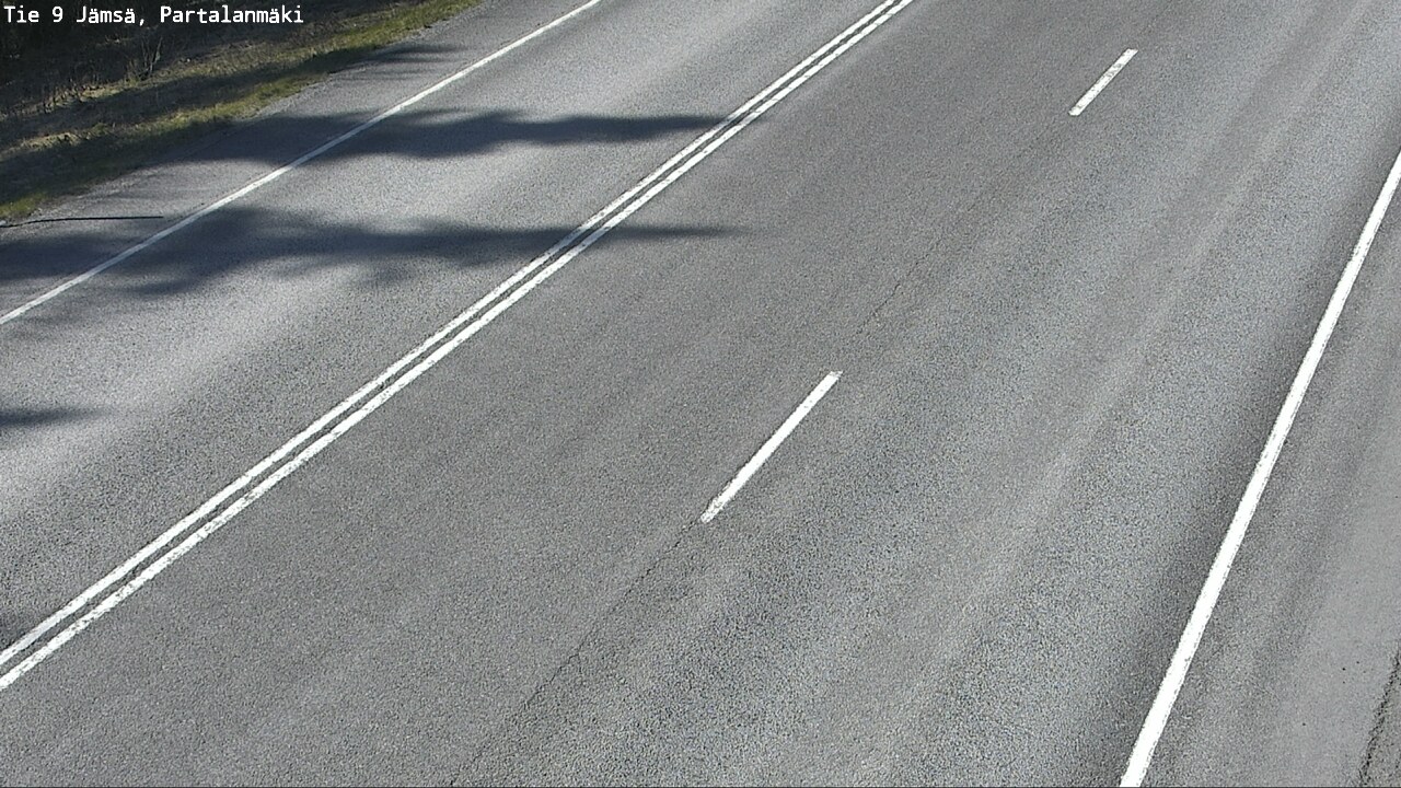 Weather Camera Image Road 9 Jämsä, Partalanmäki, Jämsä, Keski-Suomi