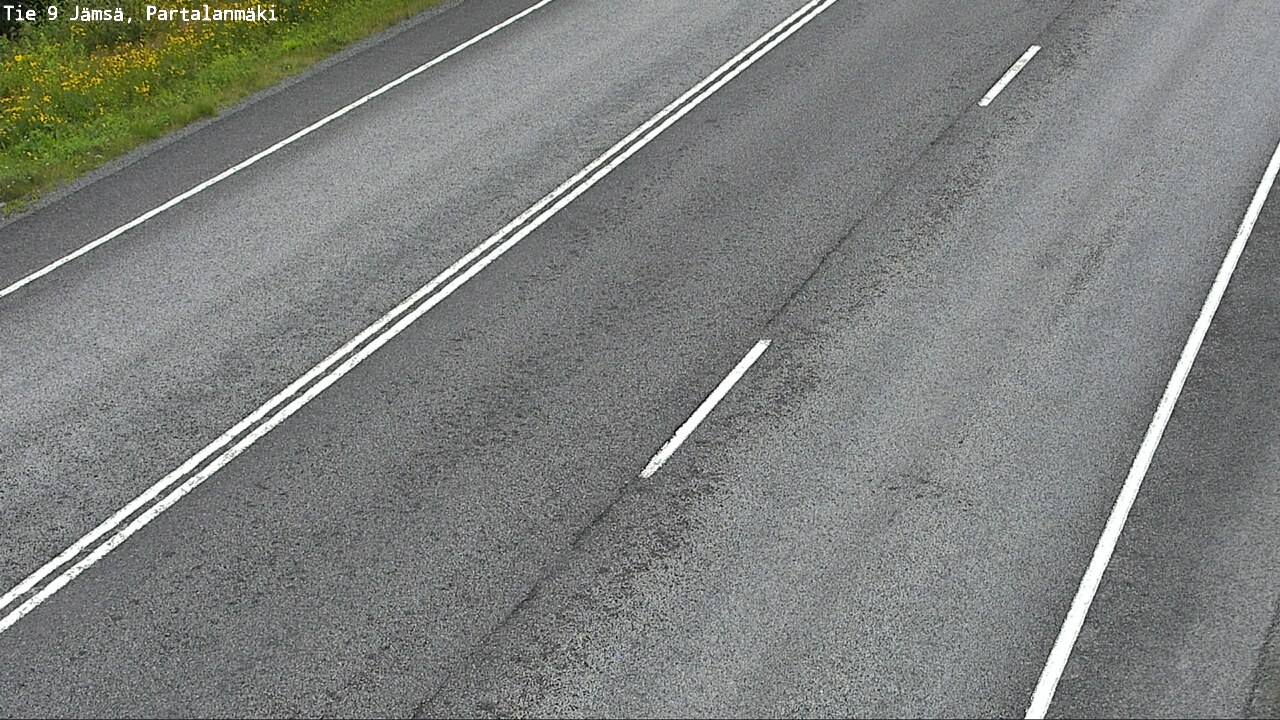 Weather Camera Image Road 9 Jämsä, Partalanmäki, Jämsä, Keski-Suomi