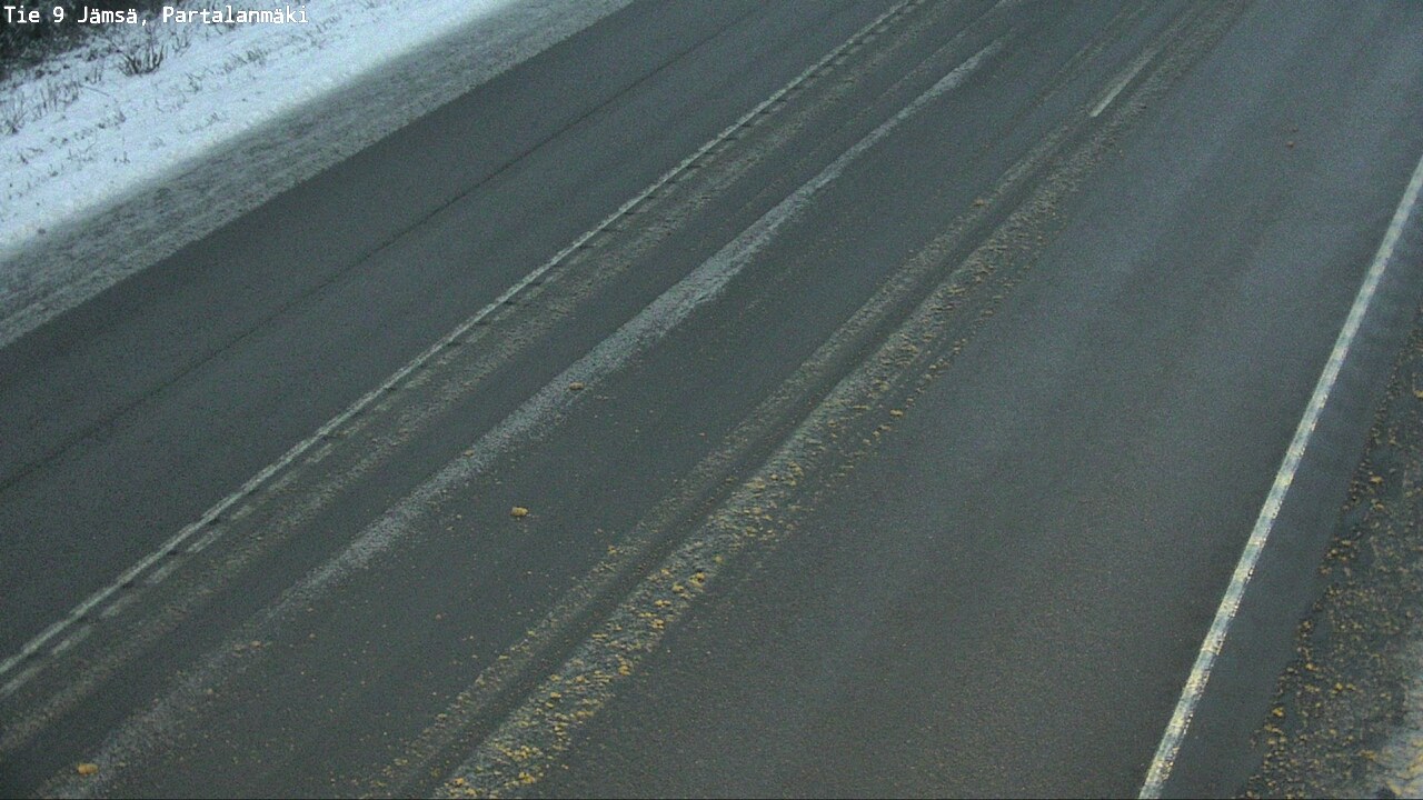 Weather Camera Image Väg 9 Jämsä, Partalanmäki, Jämsä, Keski-Suomi