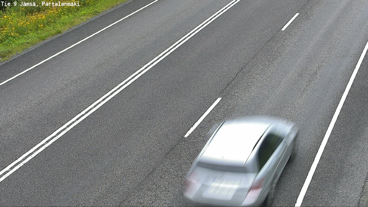 Weather Camera Image Road 9 Jämsä, Partalanmäki, Jämsä, Keski-Suomi