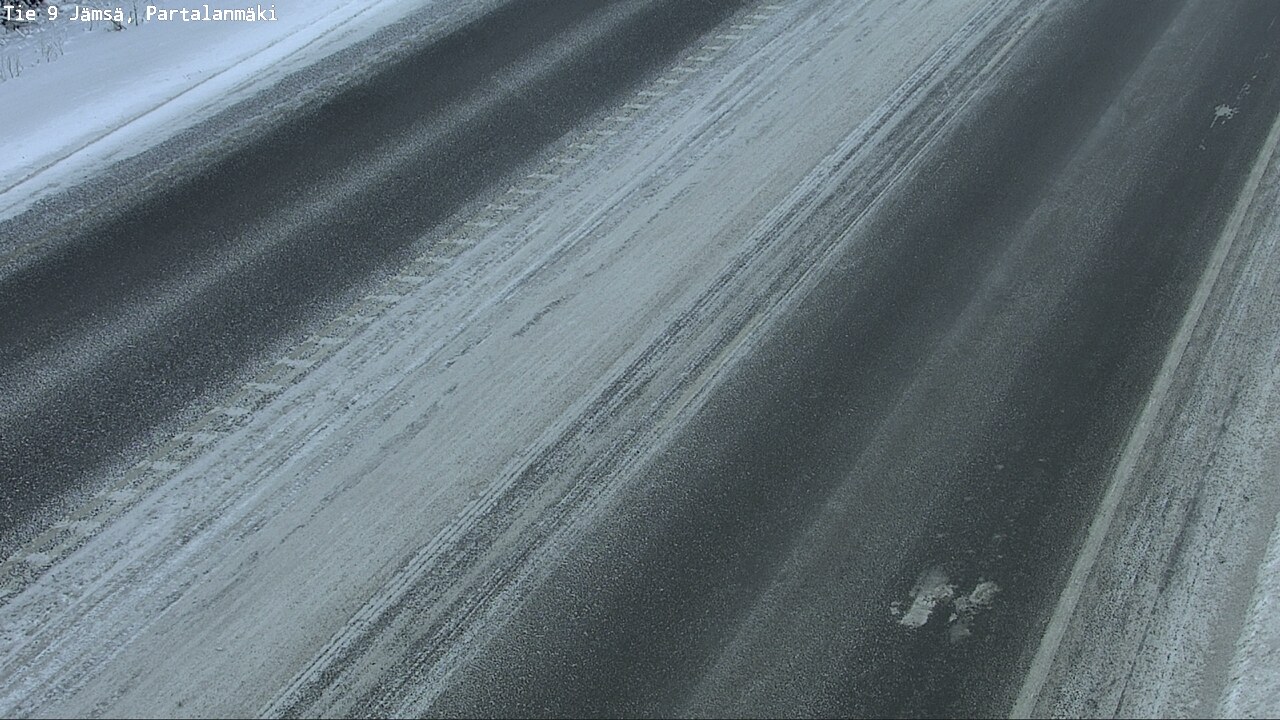 Weather Camera Image Road 9 Jämsä, Partalanmäki, Jämsä, Keski-Suomi
