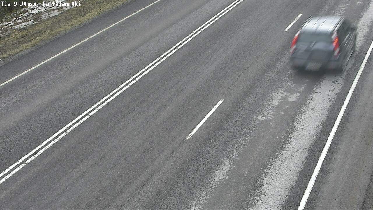 Weather Camera Image Road 9 Jämsä, Partalanmäki, Jämsä, Keski-Suomi
