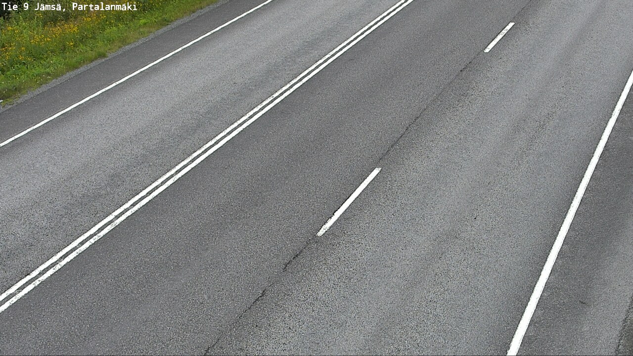 Weather Camera Image Road 9 Jämsä, Partalanmäki, Jämsä, Keski-Suomi