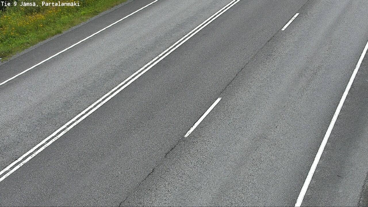 Weather Camera Image Road 9 Jämsä, Partalanmäki, Jämsä, Keski-Suomi