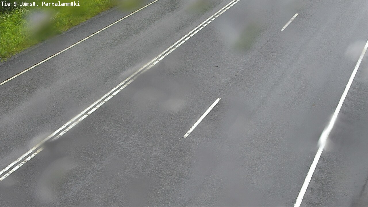 Weather Camera Image Väg 9 Jämsä, Partalanmäki, Jämsä, Keski-Suomi
