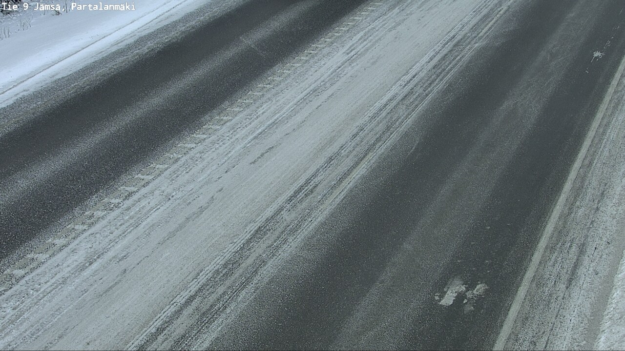 Weather Camera Image Road 9 Jämsä, Partalanmäki, Jämsä, Keski-Suomi
