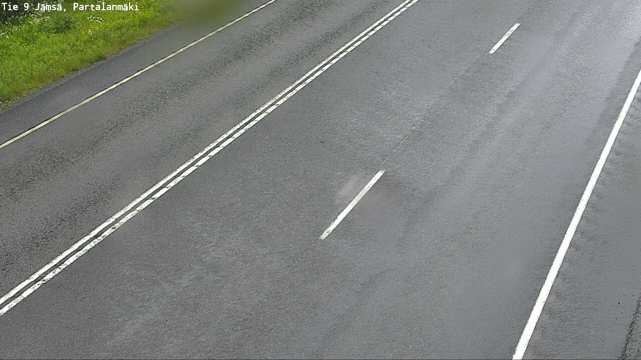 Weather Camera Image Väg 9 Jämsä, Partalanmäki, Jämsä, Keski-Suomi