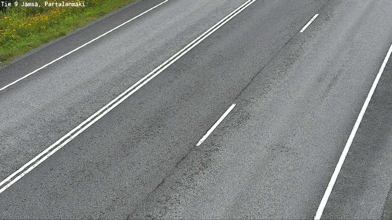 Weather Camera Image Road 9 Jämsä, Partalanmäki, Jämsä, Keski-Suomi