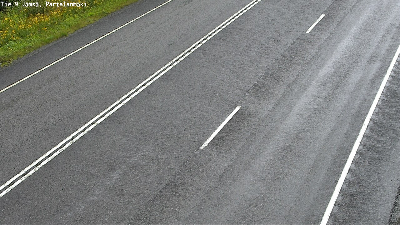 Weather Camera Image Road 9 Jämsä, Partalanmäki, Jämsä, Keski-Suomi