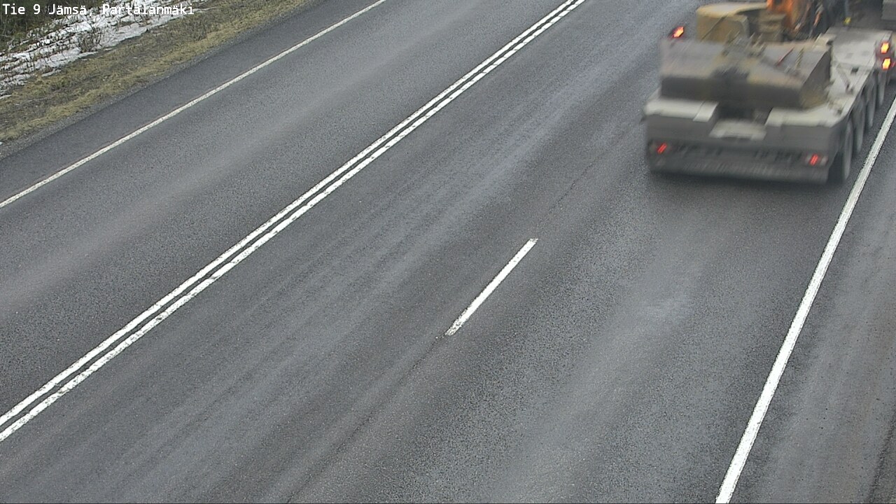 Weather Camera Image Road 9 Jämsä, Partalanmäki, Jämsä, Keski-Suomi