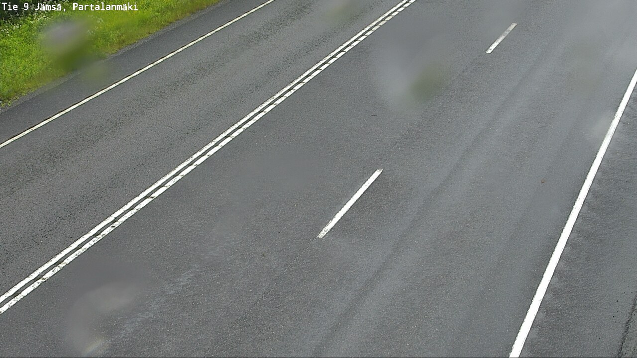 Weather Camera Image Väg 9 Jämsä, Partalanmäki, Jämsä, Keski-Suomi