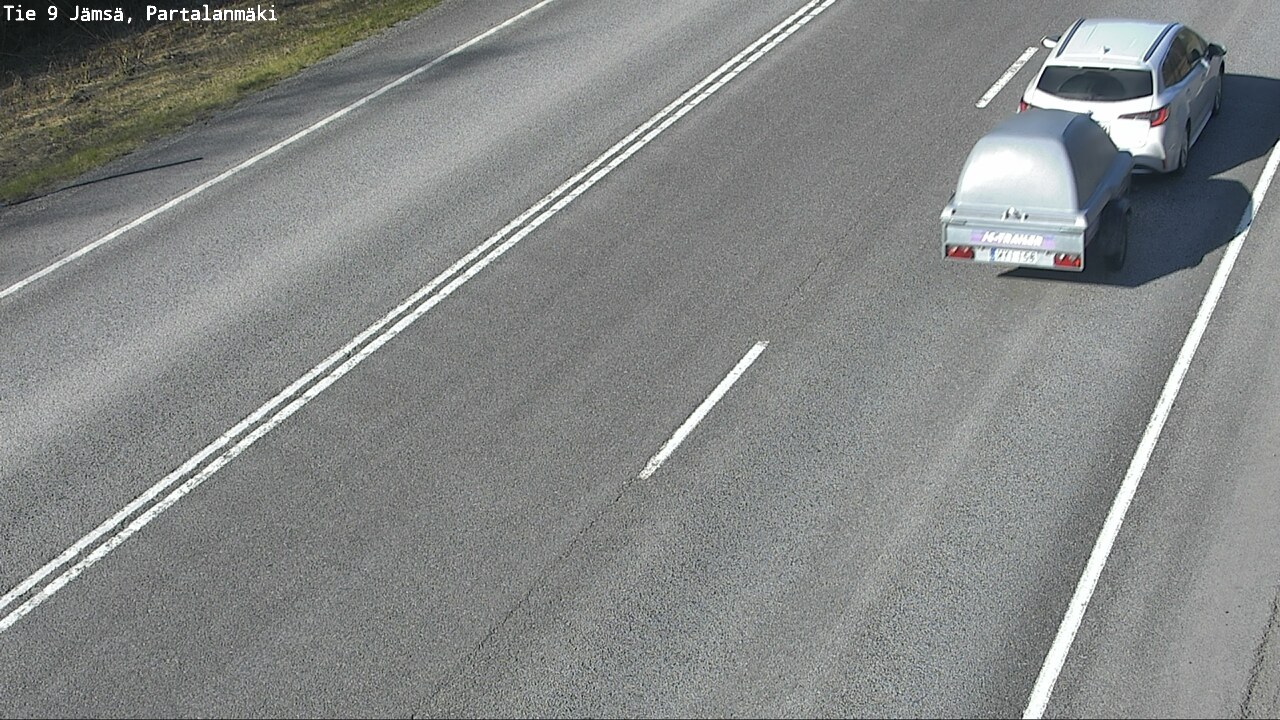 Weather Camera Image Road 9 Jämsä, Partalanmäki, Jämsä, Keski-Suomi