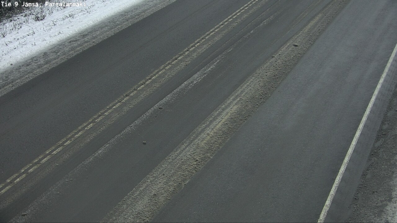 Weather Camera Image Väg 9 Jämsä, Partalanmäki, Jämsä, Keski-Suomi