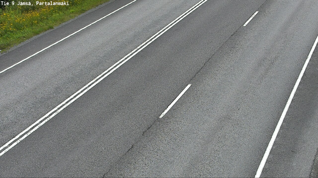 Weather Camera Image Road 9 Jämsä, Partalanmäki, Jämsä, Keski-Suomi