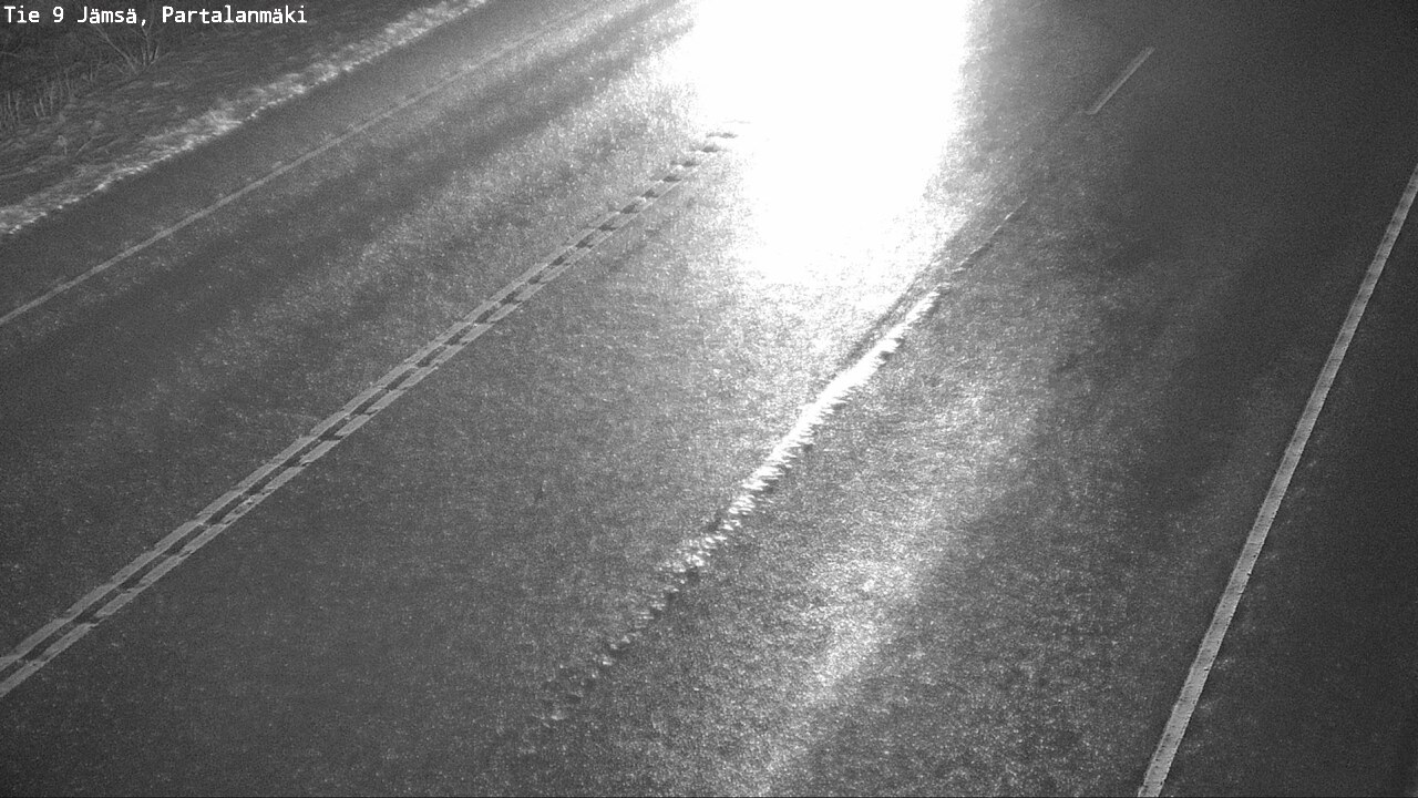 Weather Camera Image Väg 9 Jämsä, Partalanmäki, Jämsä, Keski-Suomi