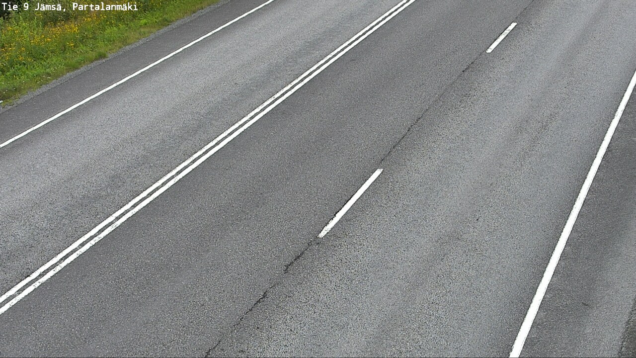 Weather Camera Image Road 9 Jämsä, Partalanmäki, Jämsä, Keski-Suomi