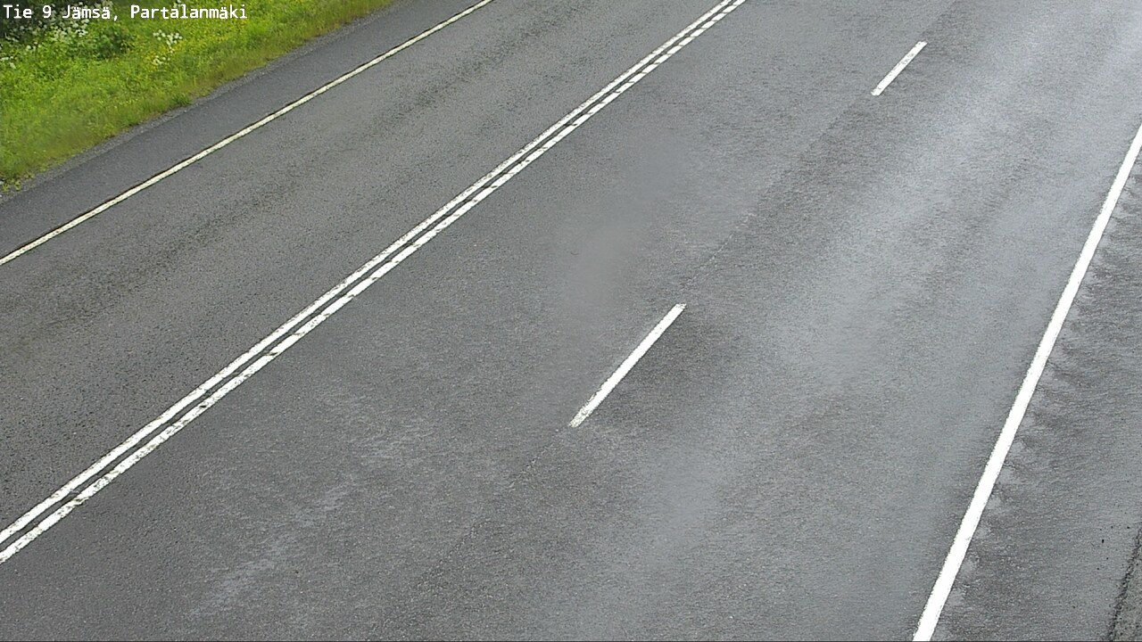 Weather Camera Image Väg 9 Jämsä, Partalanmäki, Jämsä, Keski-Suomi
