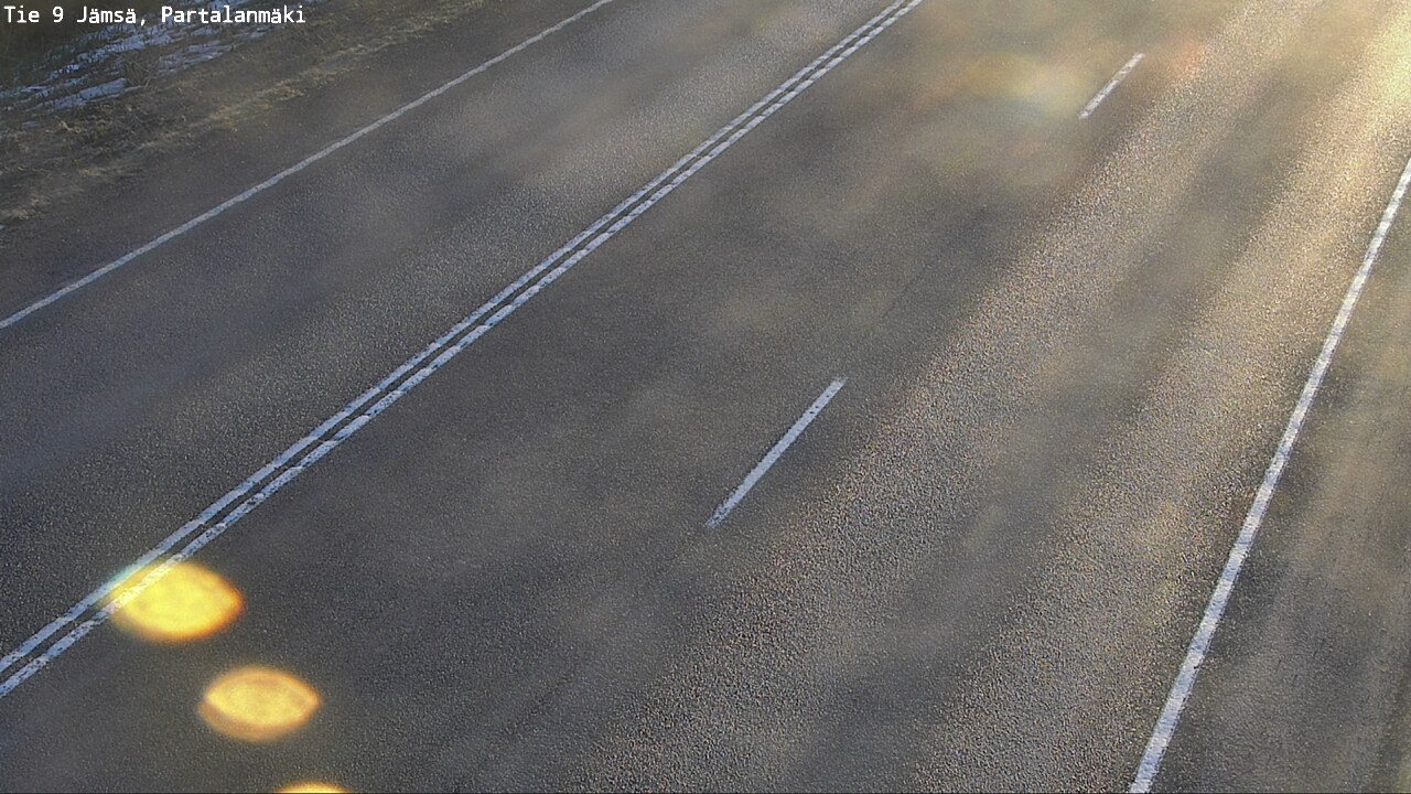 Weather Camera Image Road 9 Jämsä, Partalanmäki, Jämsä, Keski-Suomi