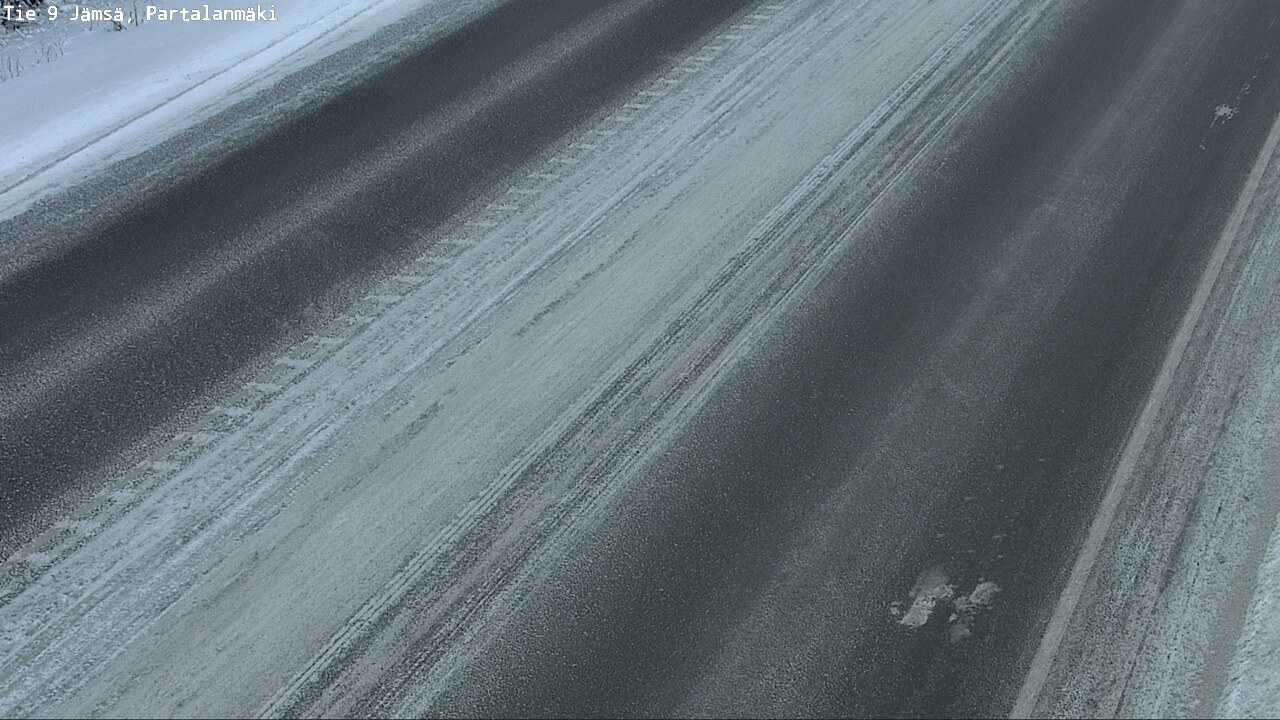 Weather Camera Image Väg 9 Jämsä, Partalanmäki, Jämsä, Keski-Suomi