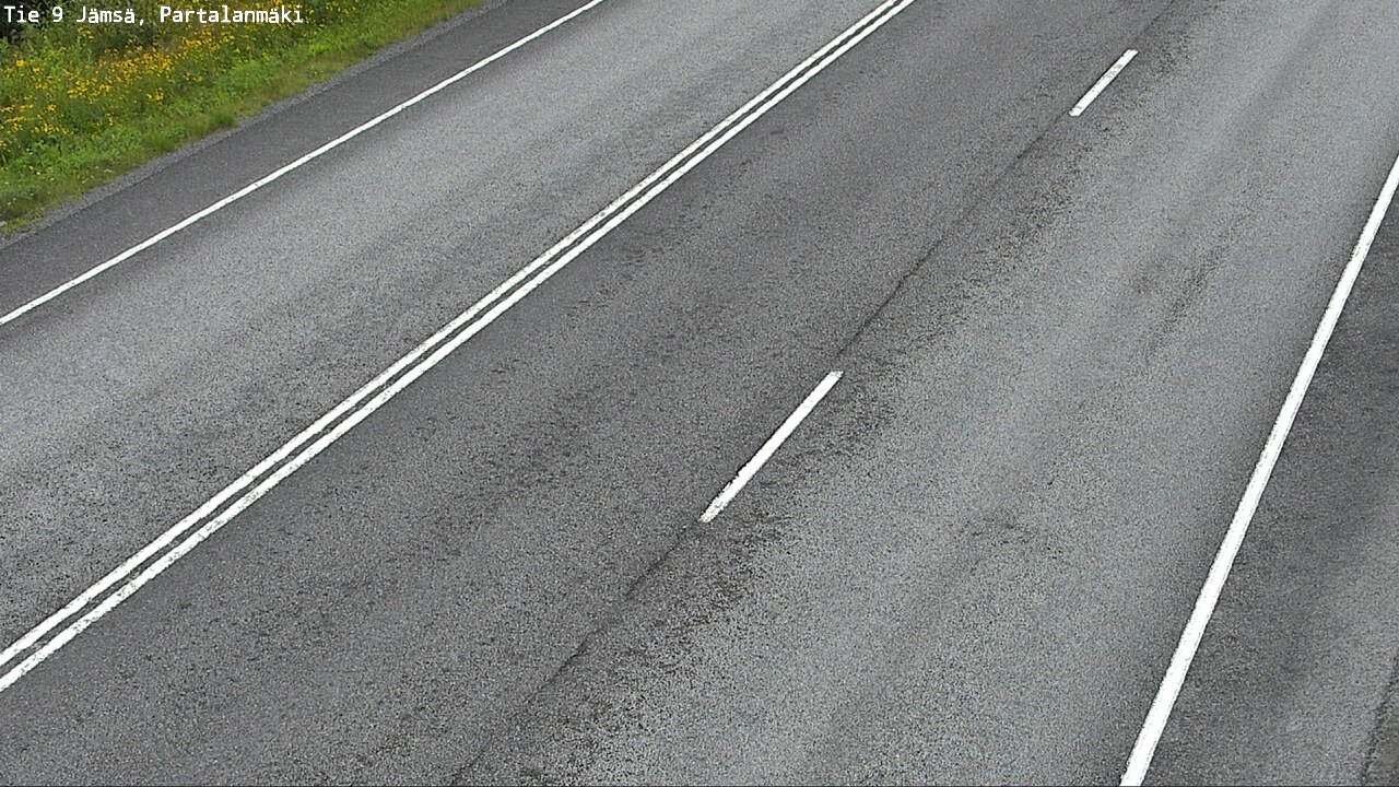Weather Camera Image Road 9 Jämsä, Partalanmäki, Jämsä, Keski-Suomi