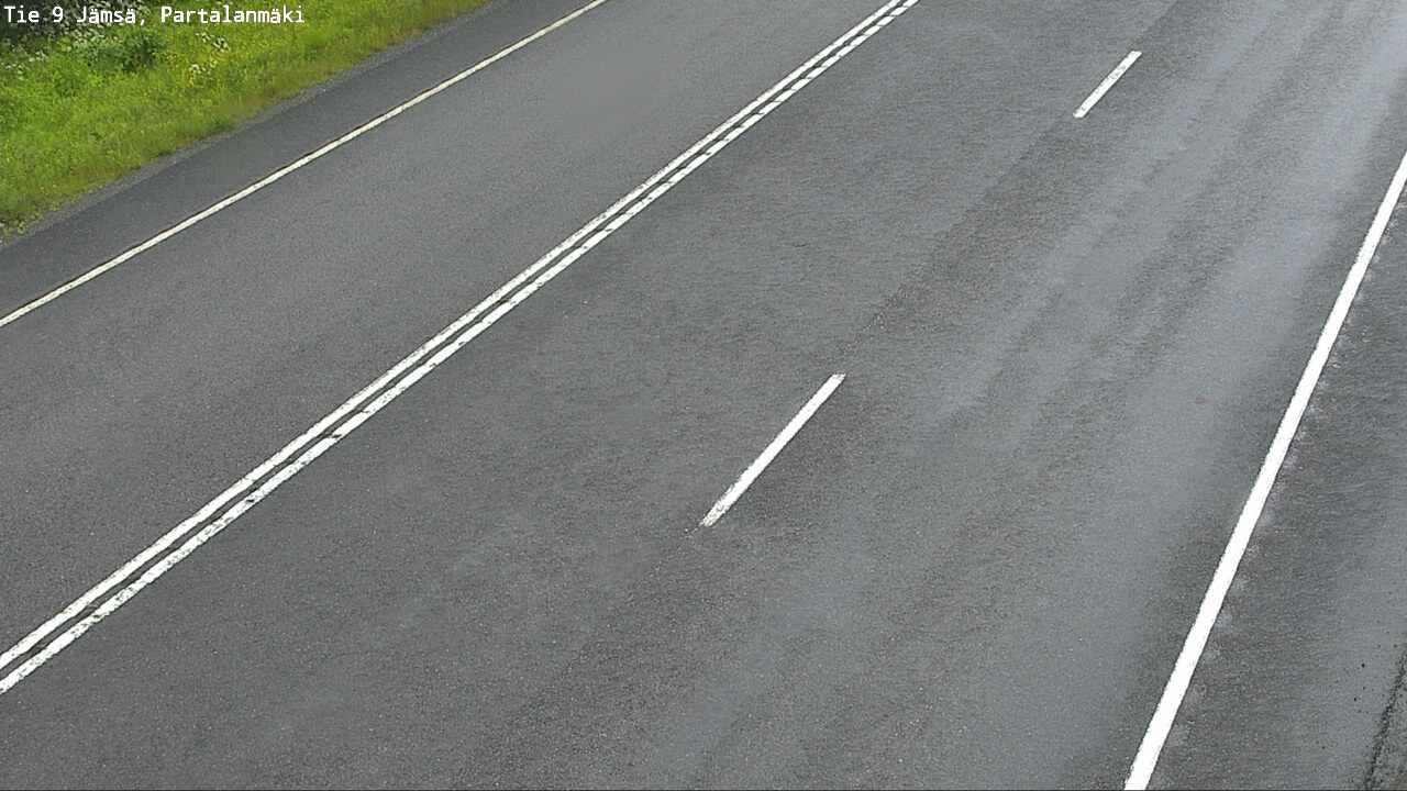 Weather Camera Image Road 9 Jämsä, Partalanmäki, Jämsä, Keski-Suomi