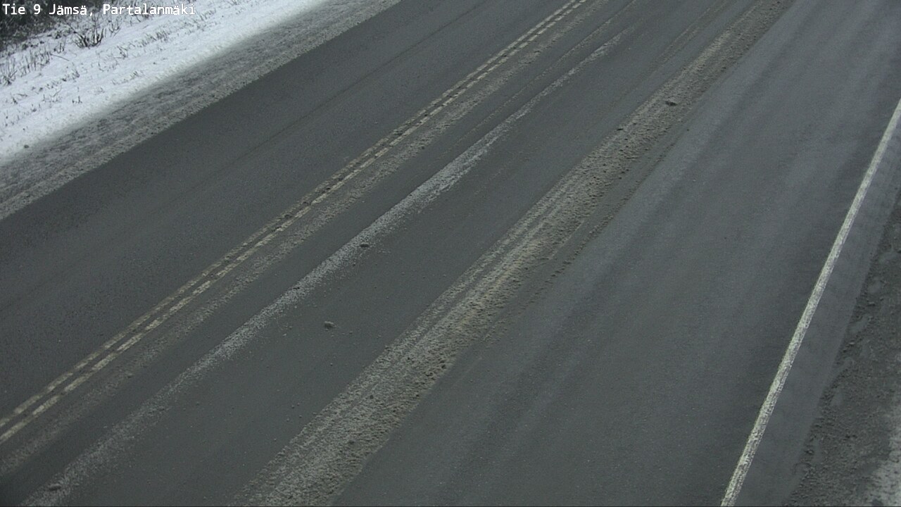Weather Camera Image Väg 9 Jämsä, Partalanmäki, Jämsä, Keski-Suomi