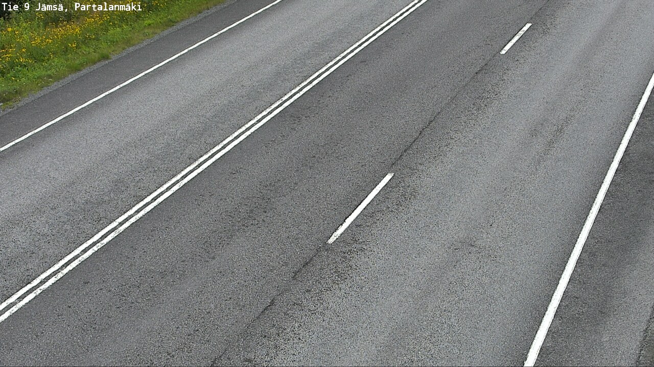 Weather Camera Image Road 9 Jämsä, Partalanmäki, Jämsä, Keski-Suomi