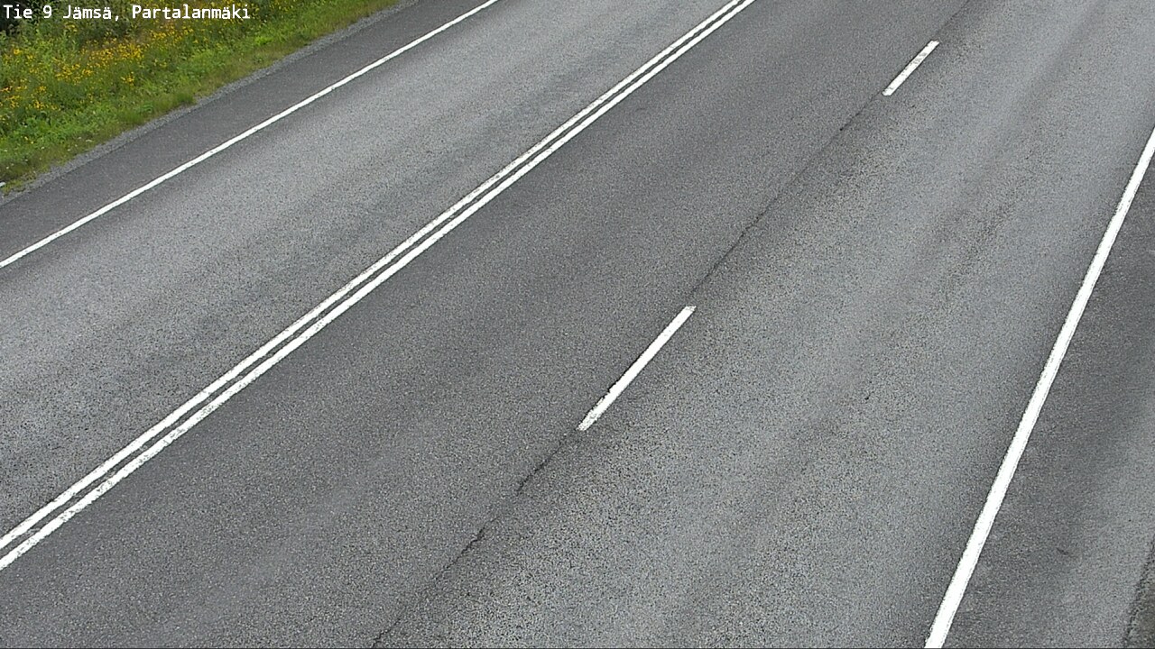 Weather Camera Image Road 9 Jämsä, Partalanmäki, Jämsä, Keski-Suomi