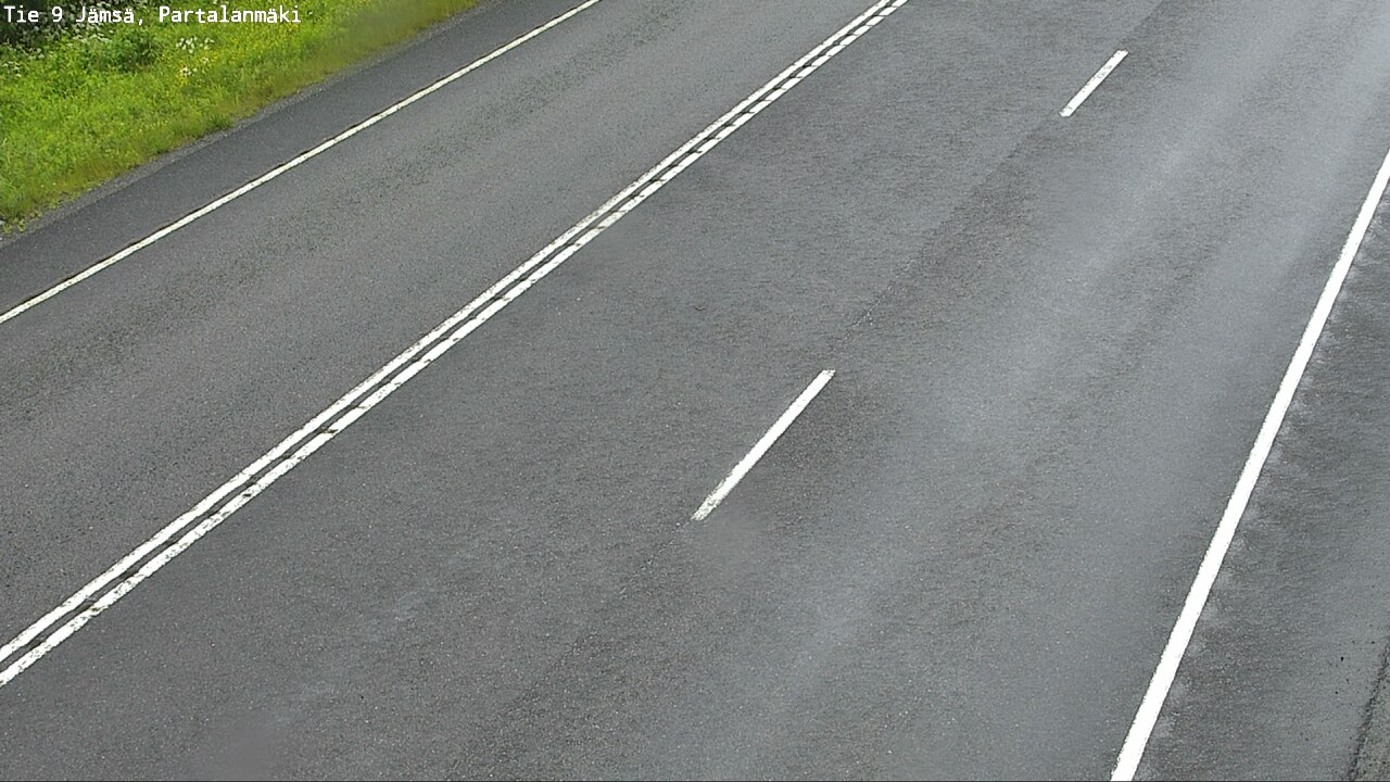 Weather Camera Image Väg 9 Jämsä, Partalanmäki, Jämsä, Keski-Suomi
