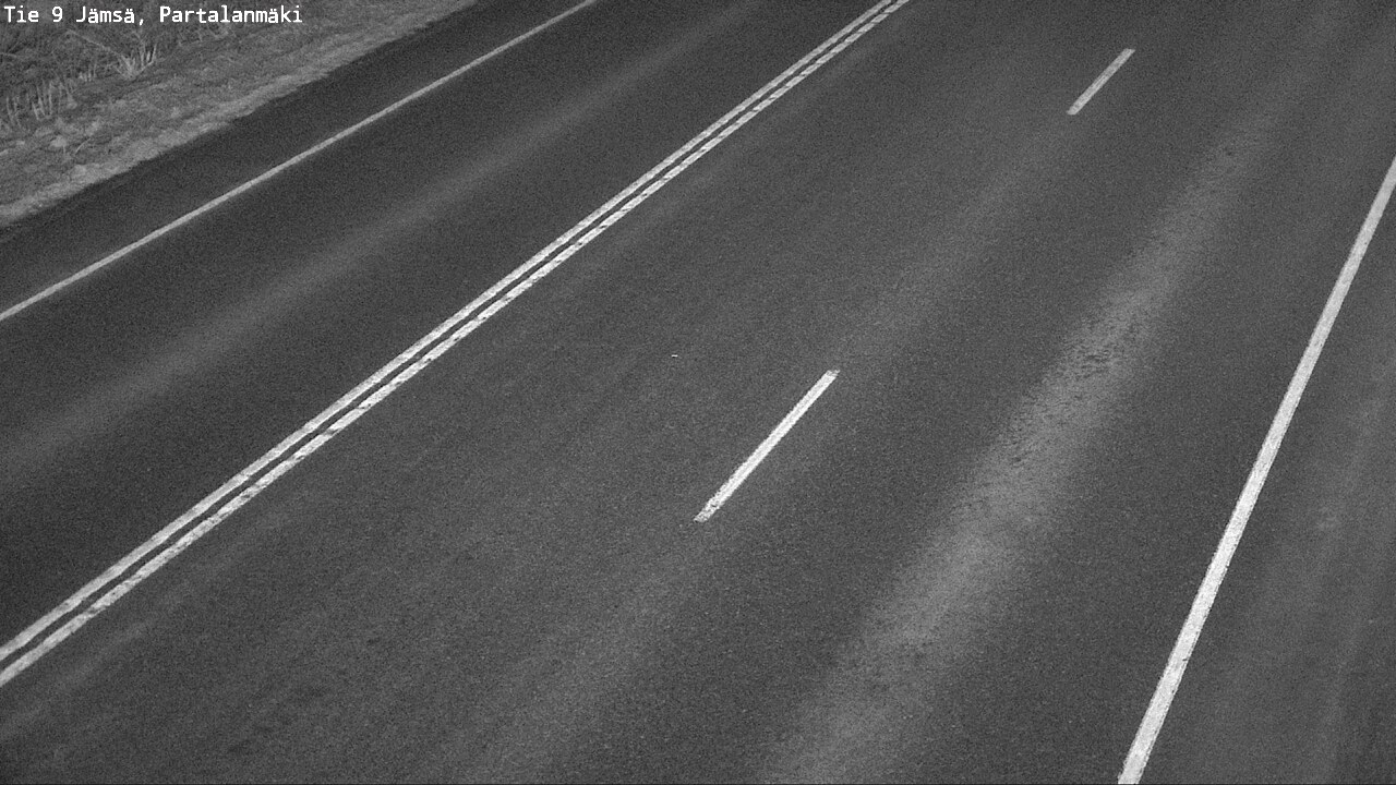 Weather Camera Image Road 9 Jämsä, Partalanmäki, Jämsä, Keski-Suomi