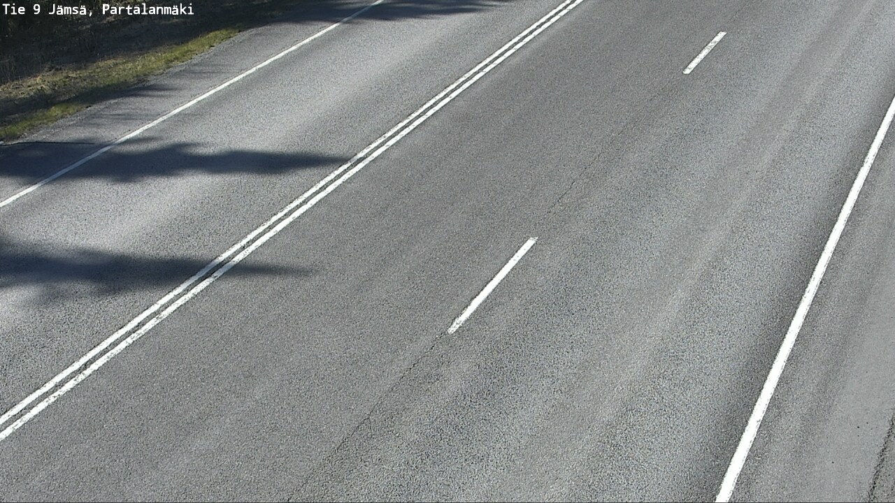 Weather Camera Image Road 9 Jämsä, Partalanmäki, Jämsä, Keski-Suomi