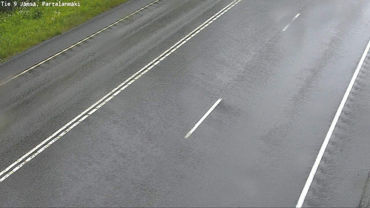Weather Camera Image Väg 9 Jämsä, Partalanmäki, Jämsä, Keski-Suomi