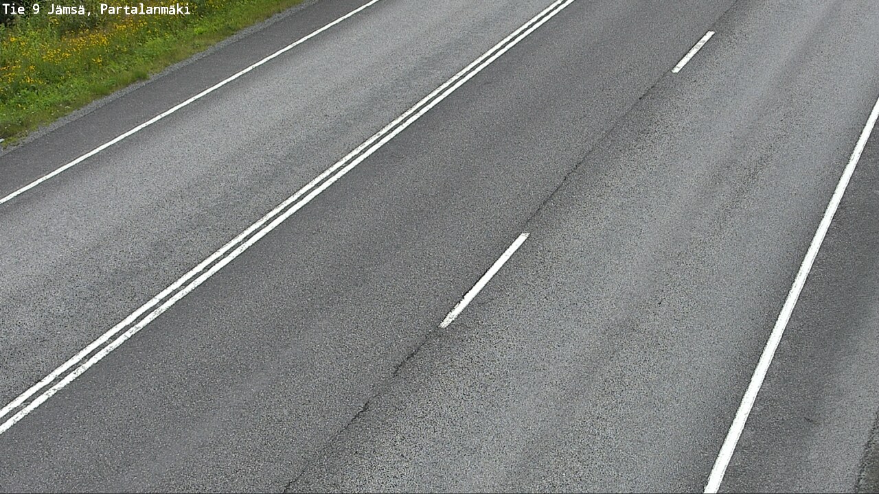 Weather Camera Image Road 9 Jämsä, Partalanmäki, Jämsä, Keski-Suomi
