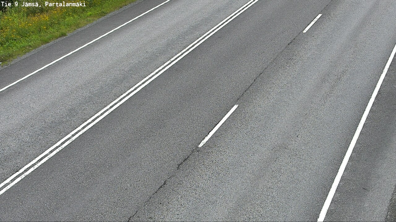 Weather Camera Image Road 9 Jämsä, Partalanmäki, Jämsä, Keski-Suomi
