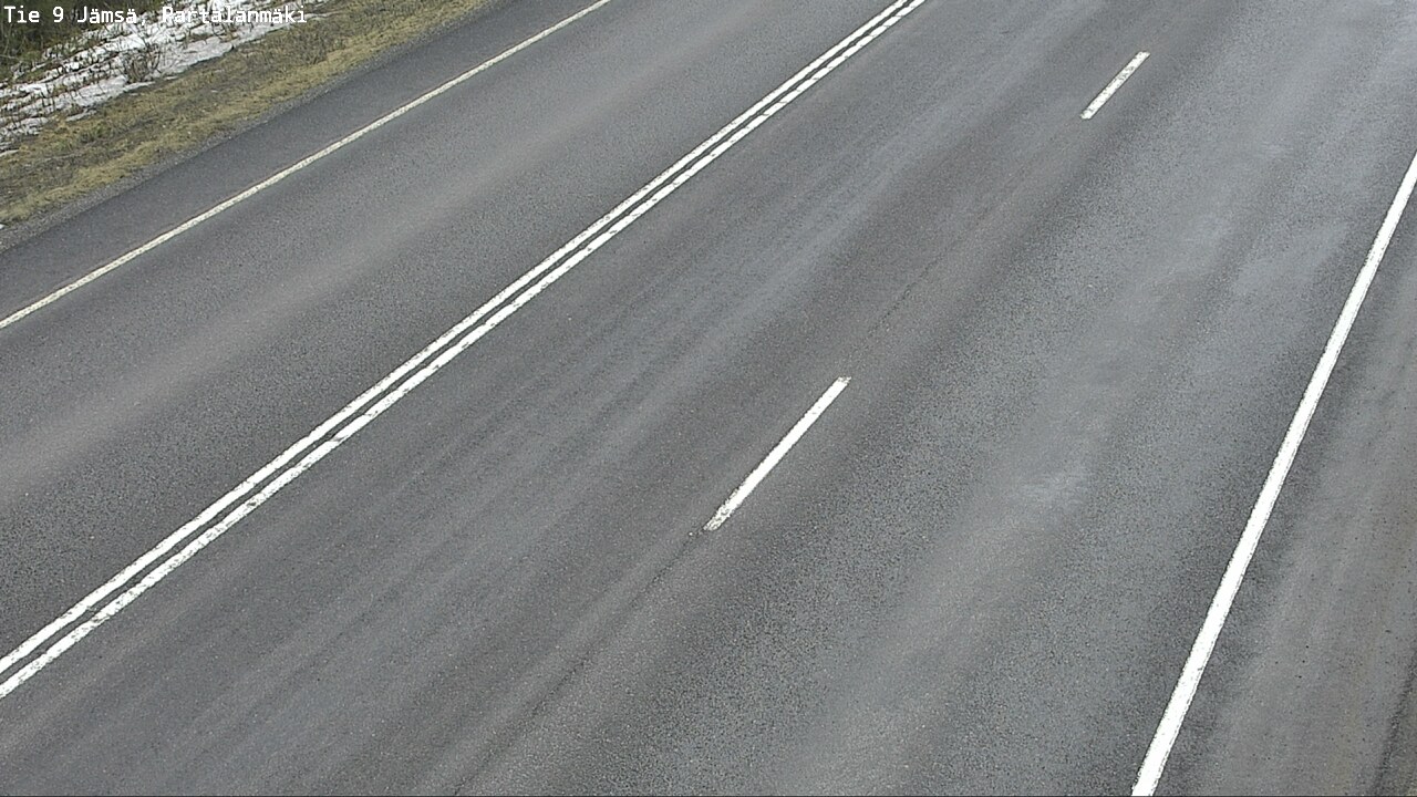 Weather Camera Image Road 9 Jämsä, Partalanmäki, Jämsä, Keski-Suomi