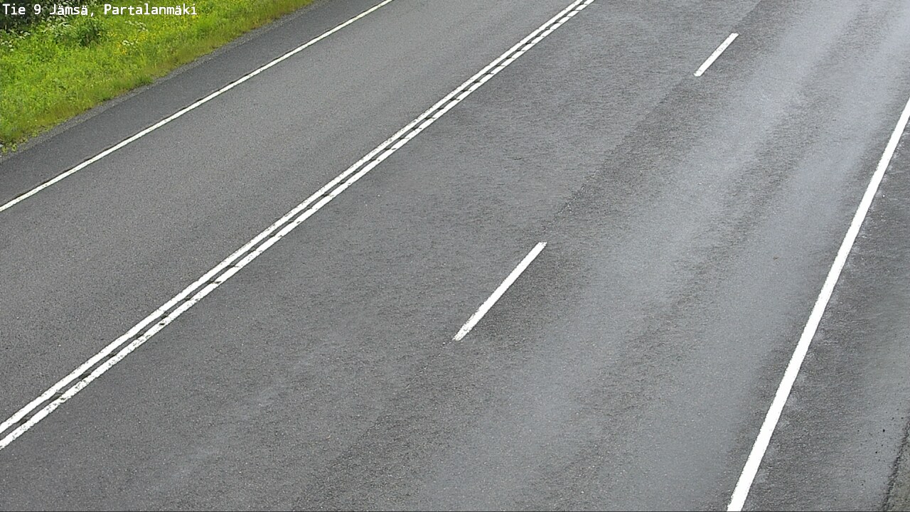 Weather Camera Image Road 9 Jämsä, Partalanmäki, Jämsä, Keski-Suomi