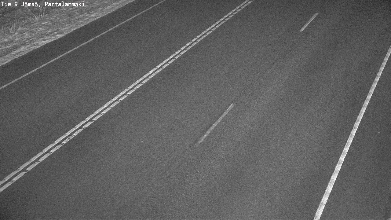 Weather Camera Image Väg 9 Jämsä, Partalanmäki, Jämsä, Keski-Suomi