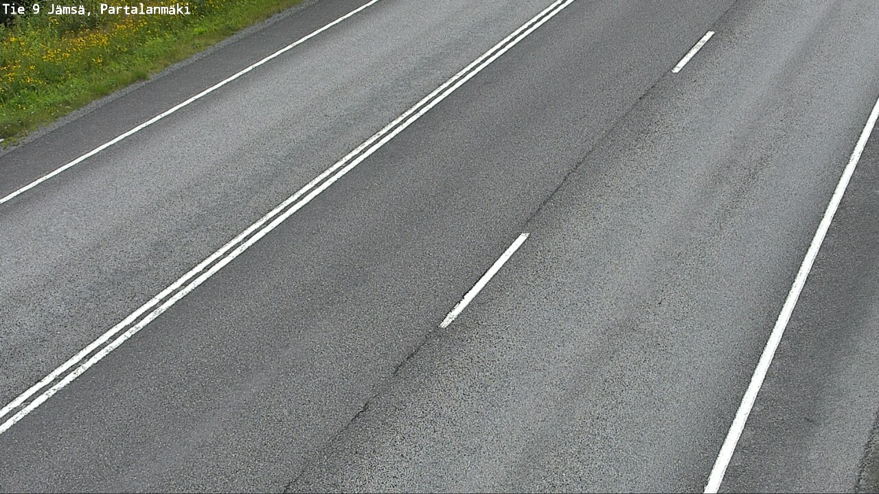 Weather Camera Image Road 9 Jämsä, Partalanmäki, Jämsä, Keski-Suomi