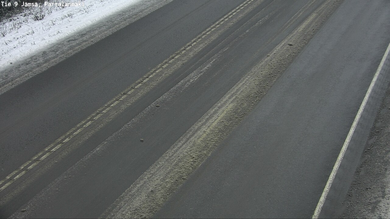 Weather Camera Image Väg 9 Jämsä, Partalanmäki, Jämsä, Keski-Suomi