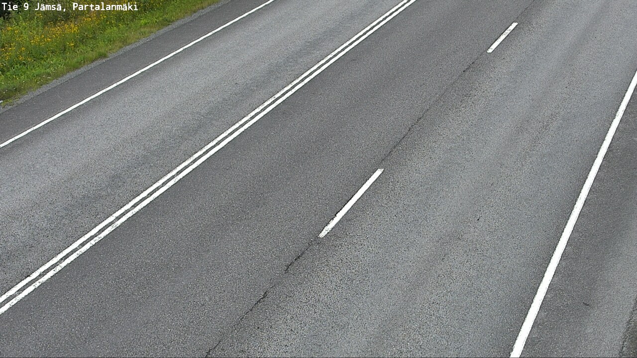 Weather Camera Image Road 9 Jämsä, Partalanmäki, Jämsä, Keski-Suomi
