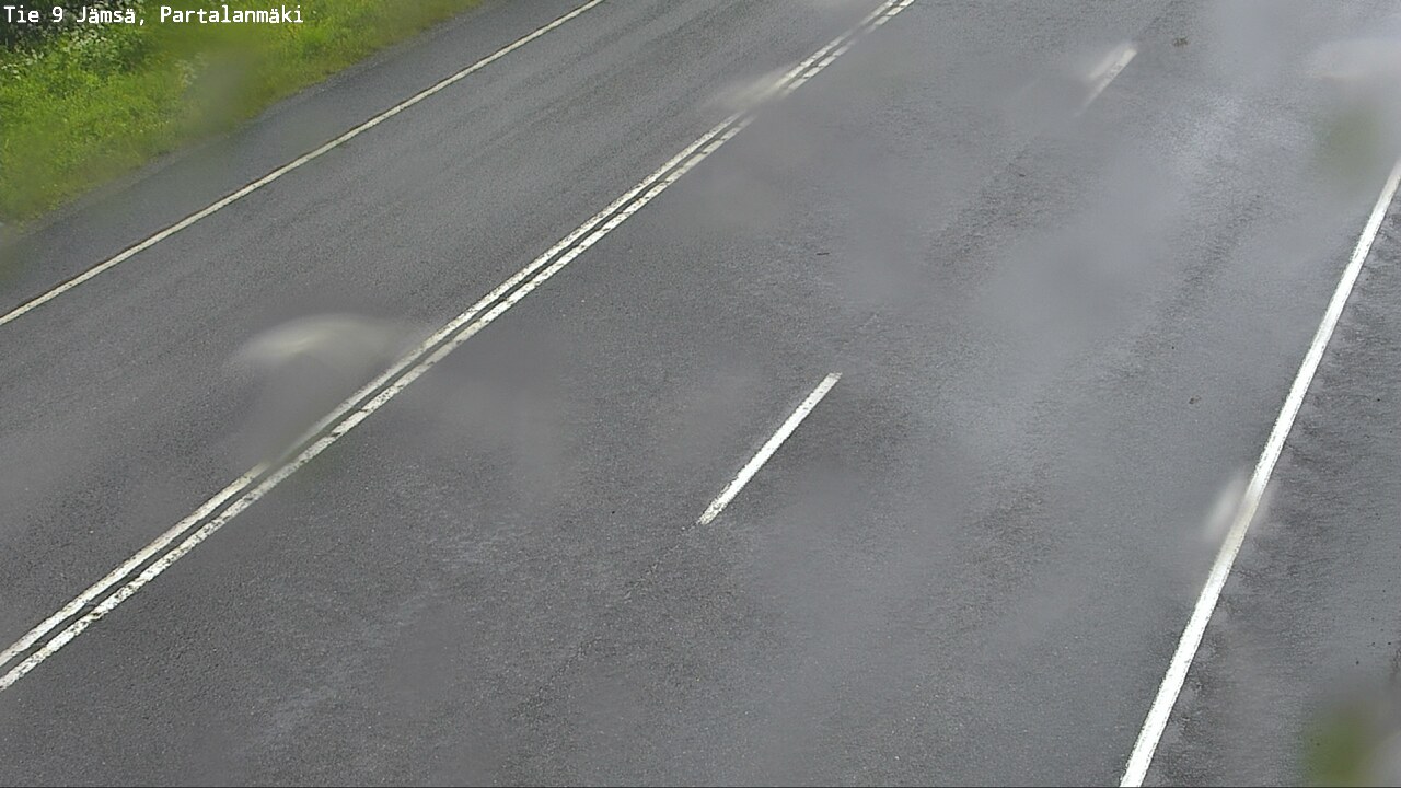 Weather Camera Image Väg 9 Jämsä, Partalanmäki, Jämsä, Keski-Suomi